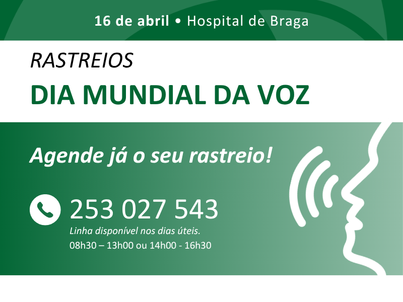 uls-de-braga-Rastreios do Dia Mundial da Voz